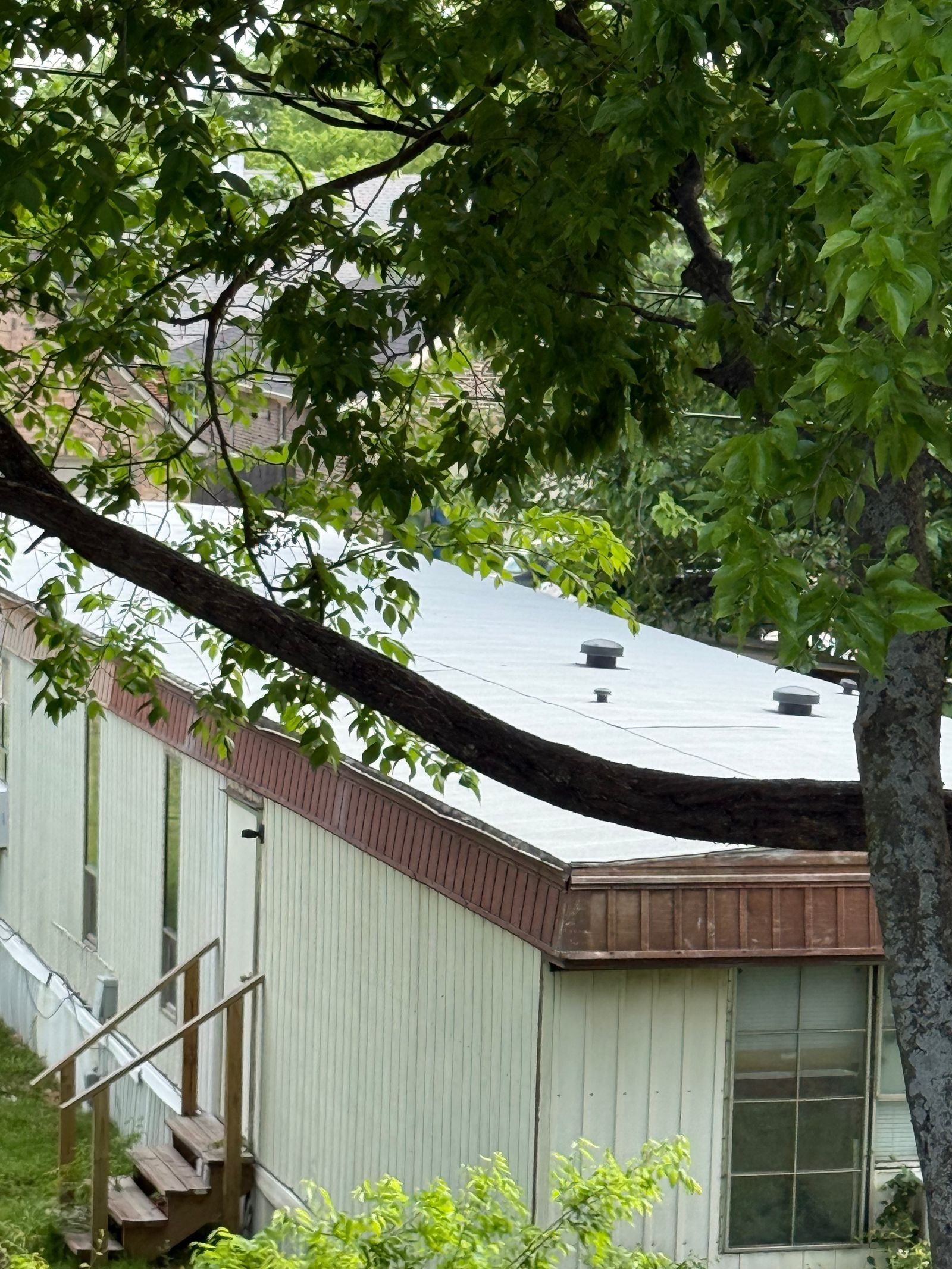 Completed solar panel installation on residential roof